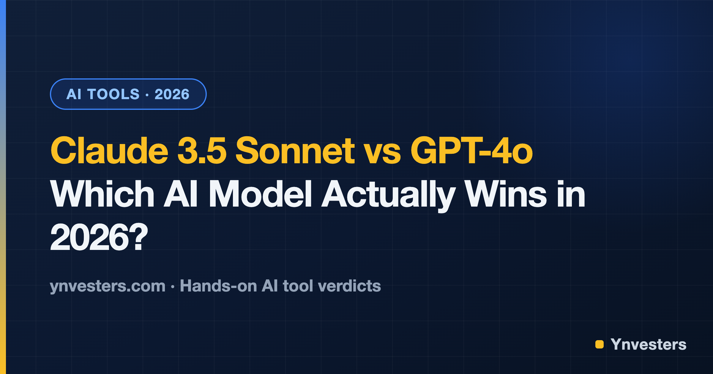 Claude 3.5 Sonnet vs GPT-4o: Which AI Model Actually Wins in 2026?