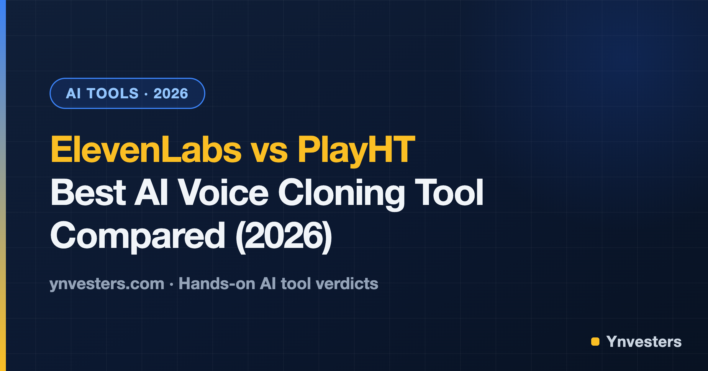 ElevenLabs vs PlayHT: Best AI Voice Cloning Tool Compared (2026)