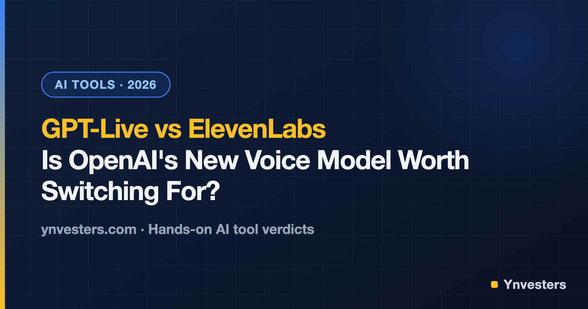 GPT-Live vs ElevenLabs: Is OpenAI's New Voice Model Worth Switching For?