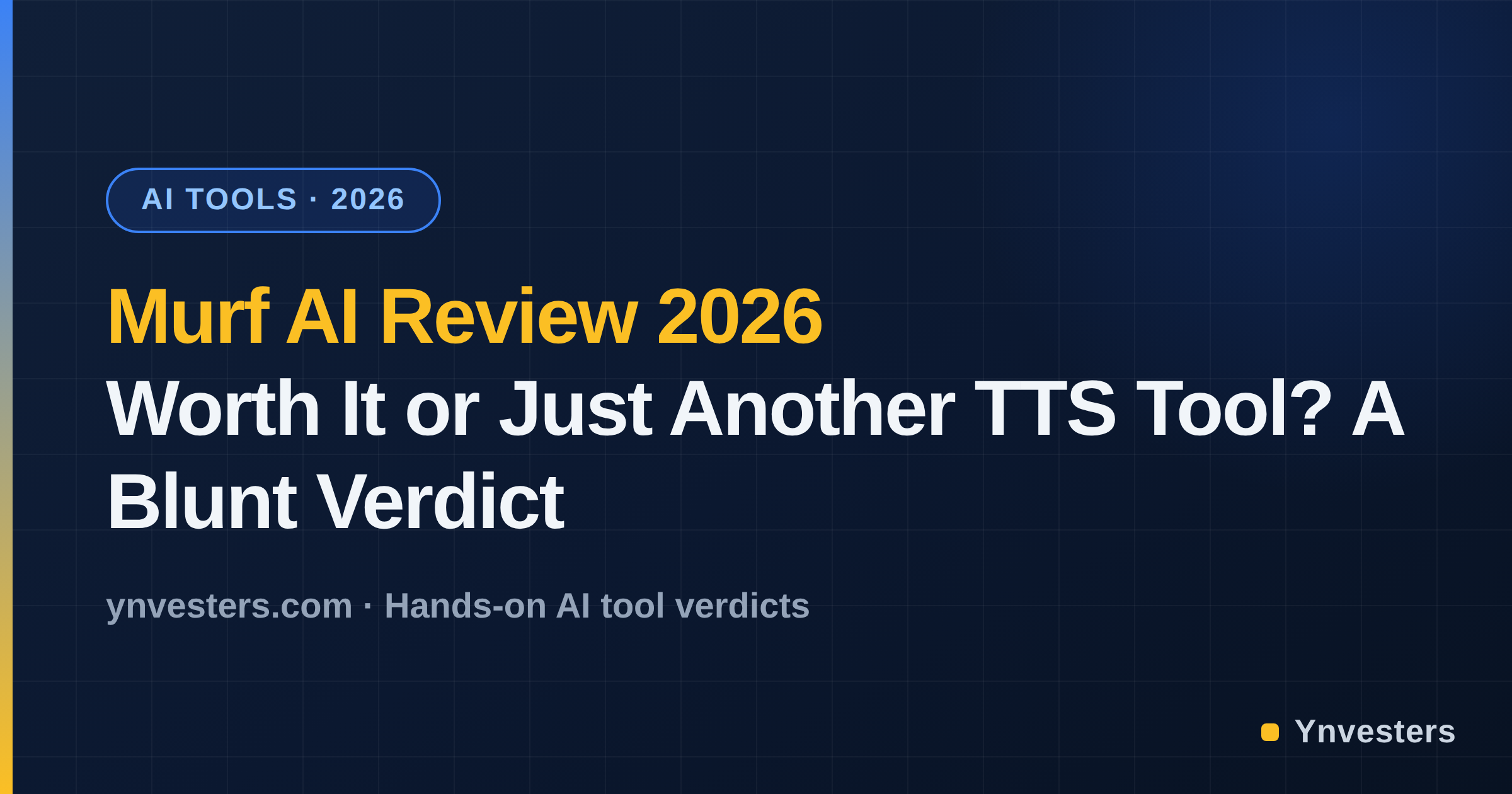 Murf AI Review 2026: Worth It or Just Another TTS Tool? A Blunt Verdict