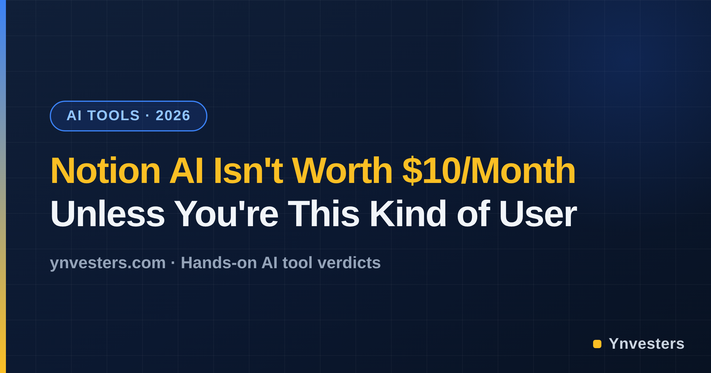 Notion AI Isn't Worth $10/Month — Unless You're This Kind of User
