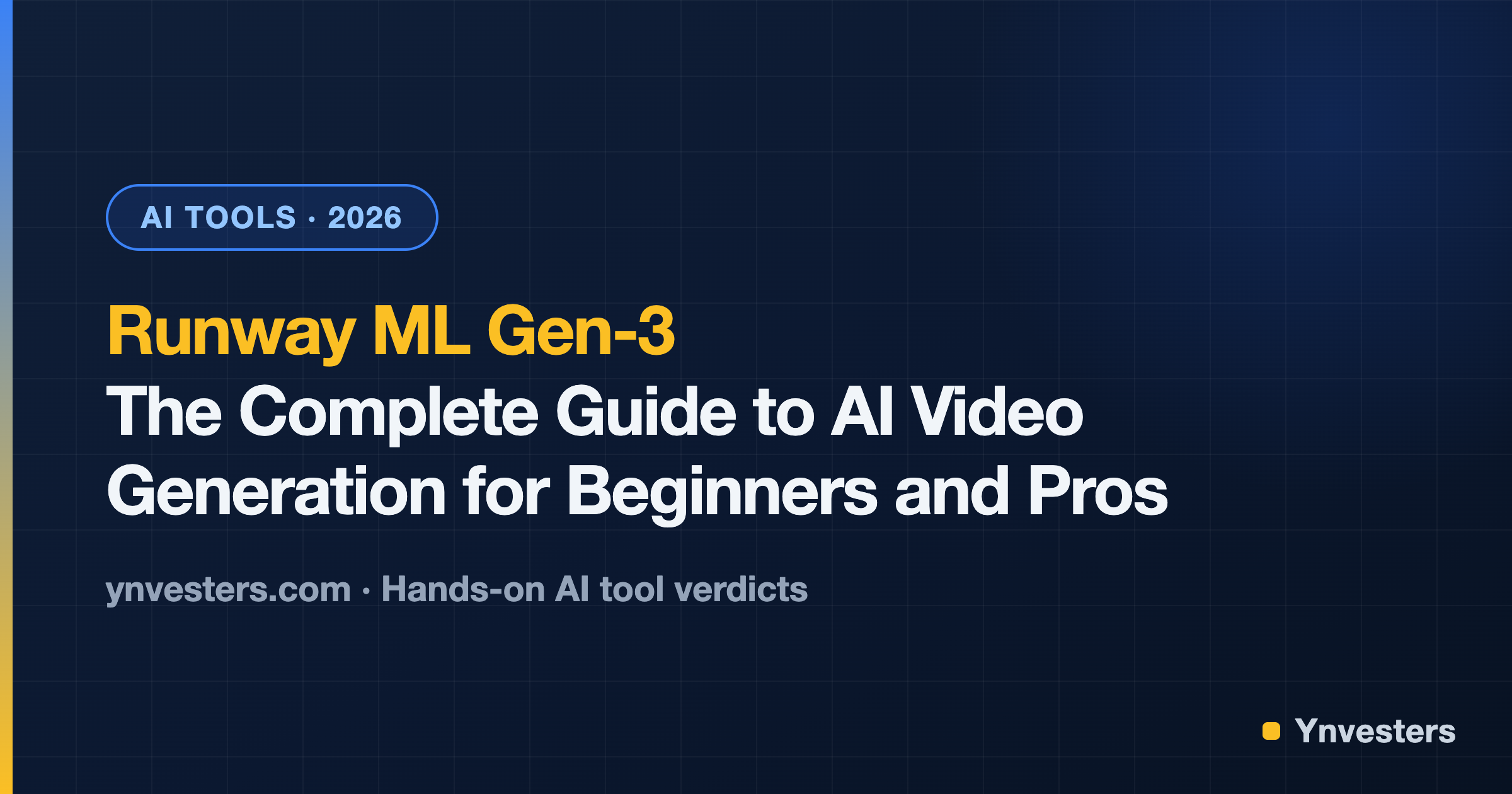 Runway ML Gen-3: The Complete Guide to AI Video Generation for Beginners and Pros